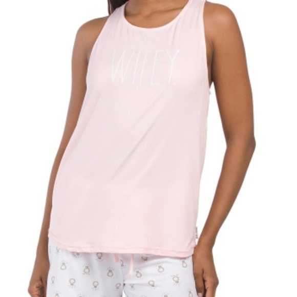 Rae Dunn Bridal pajamas small. Wifey. - Picture 1 of 11